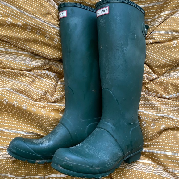 hunter boots wide calf